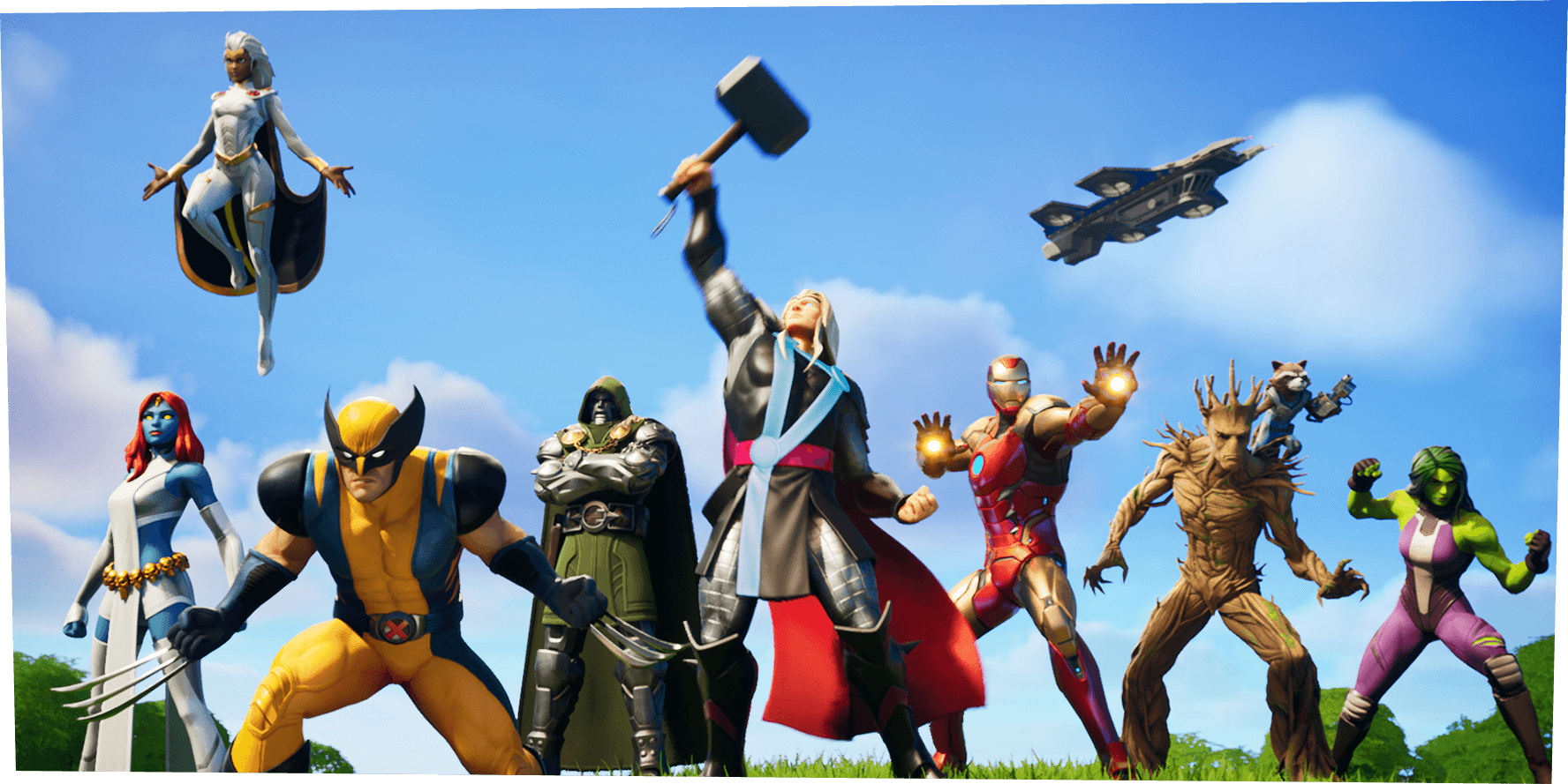 Fortnite Marvel Heroes